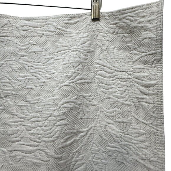 Charter Club Matelasse Pillow Sham Standard Size Pillowcase Cream - Picture 4 of 11